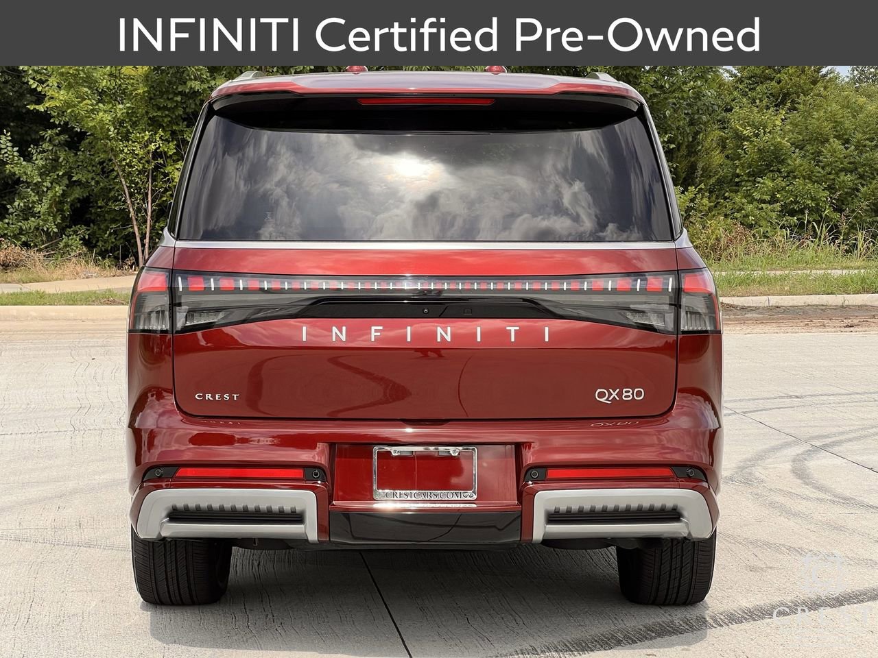 Certified 2025 INFINITI QX80 Luxe w/ Cargo Package RWD image 4
