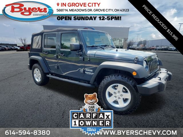 Used 2017 Jeep Wrangler Unlimited Sport w/ Connectivity Group image 1