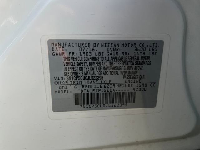 Used 2018 Nissan Kicks S w/ Exterior Package image 19