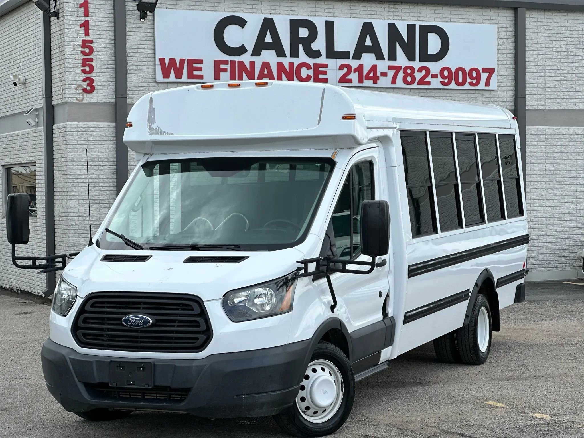 Used 2015 Ford Transit 350 156 DRW w/ School Bus Prep Package