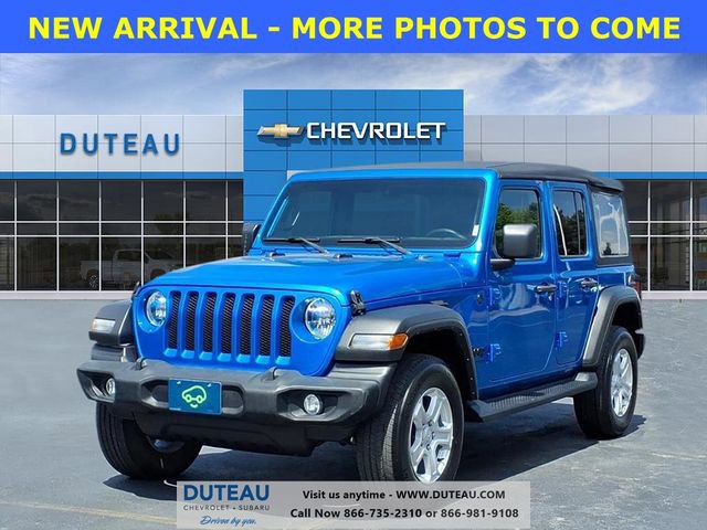Used 2022 Jeep Wrangler Unlimited Sport