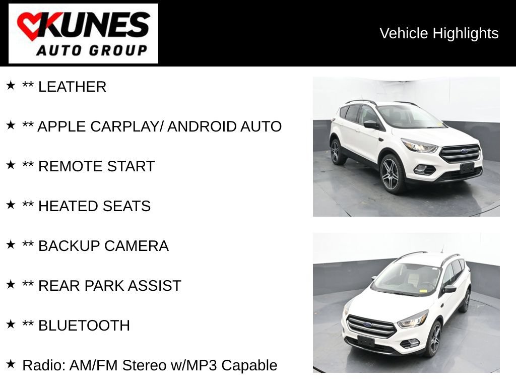 Used 2019 Ford Escape SEL AWD/4WD video 2