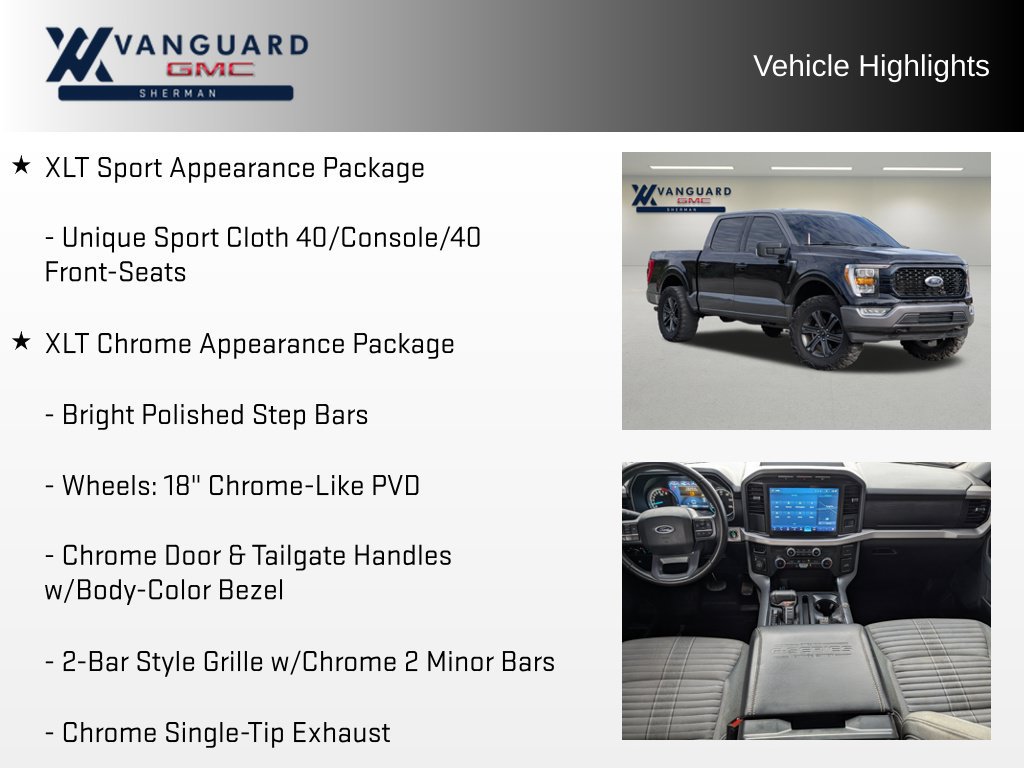 Used 2023 Ford F150 XLT w/ Equipment Group 302A High AWD/4WD image 21