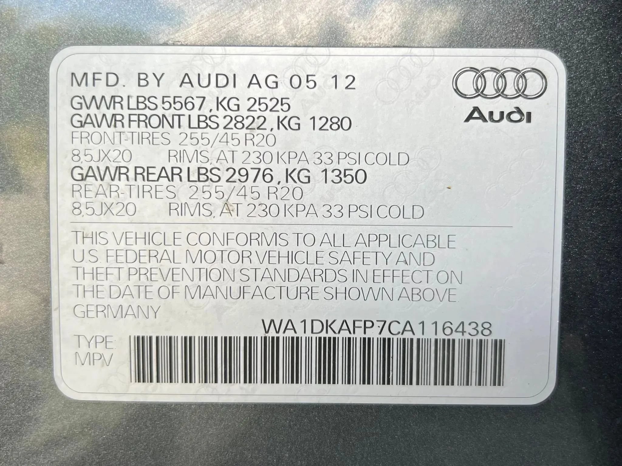 Used 2012 Audi Q5 3.2 Premium Plus AWD/4WD image 48