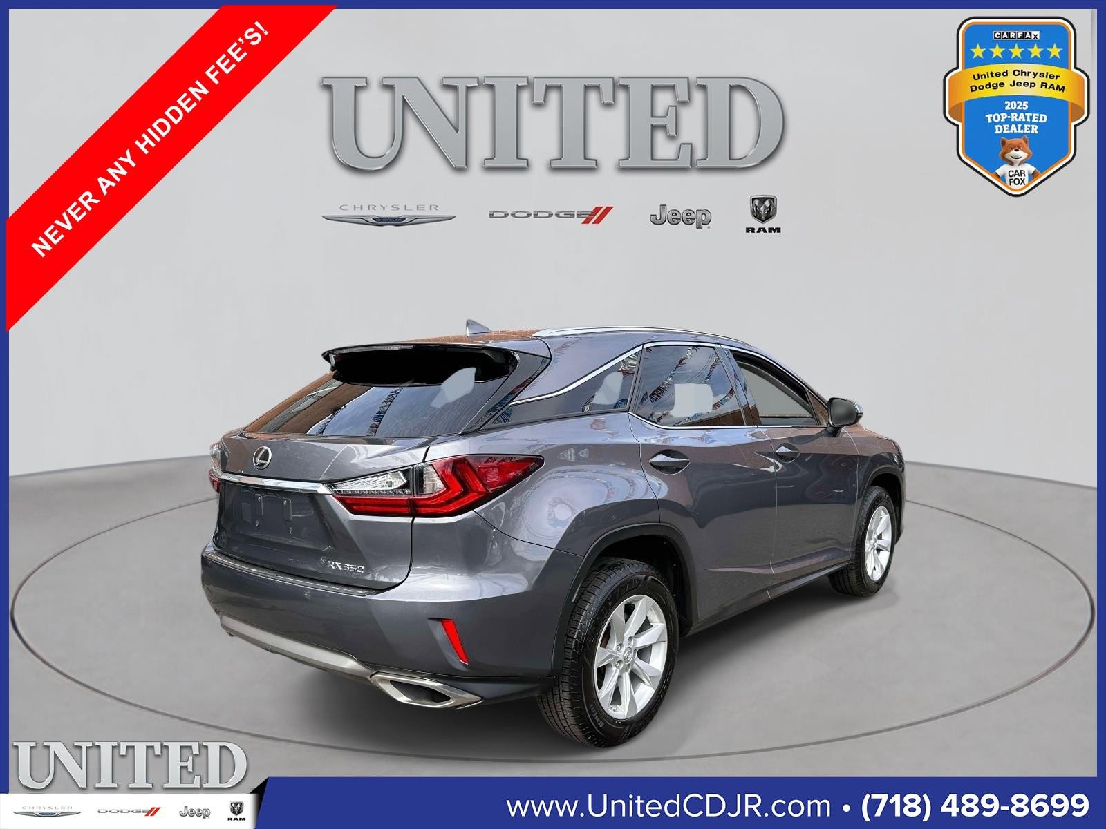 Used 2016 Lexus RX 350 AWD w/ Premium Package image 3