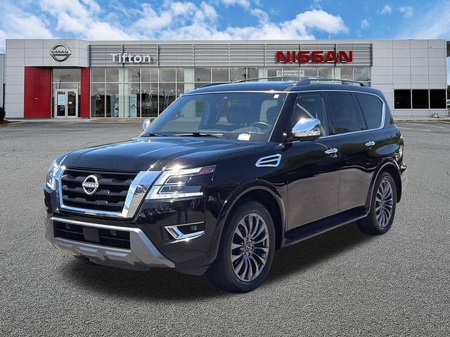 Certified 2023 Nissan Armada Platinum w/ Captain's Chairs Package RWD image 3