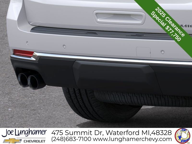 New 2025 Chevrolet Tahoe Premier w/ LPO, Illumination Package image 16