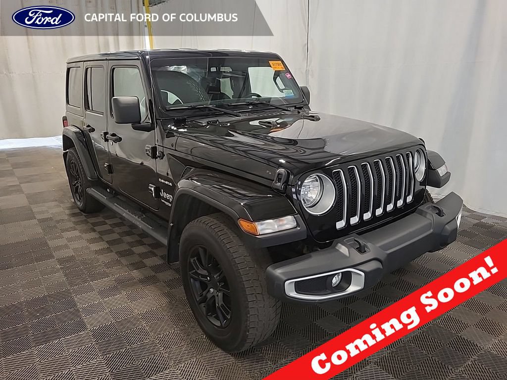 Used 2021 Jeep Wrangler Unlimited Sahara w/ Dual Top Group AWD/4WD image 1