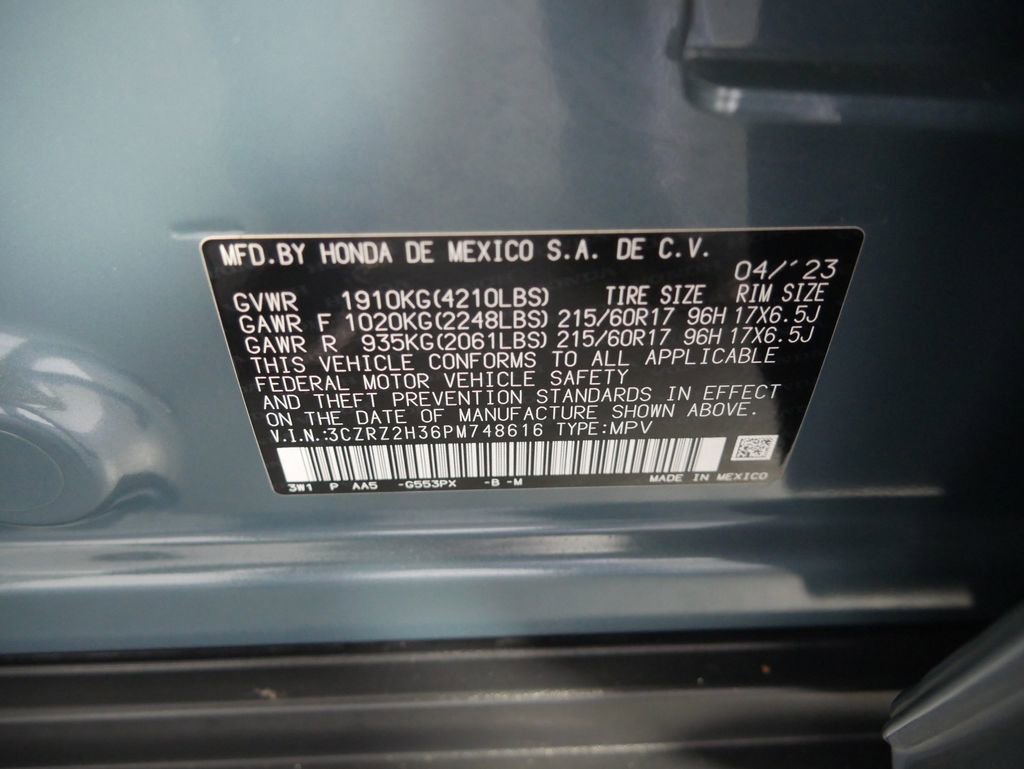 Used 2023 Honda HR-V LX image 18