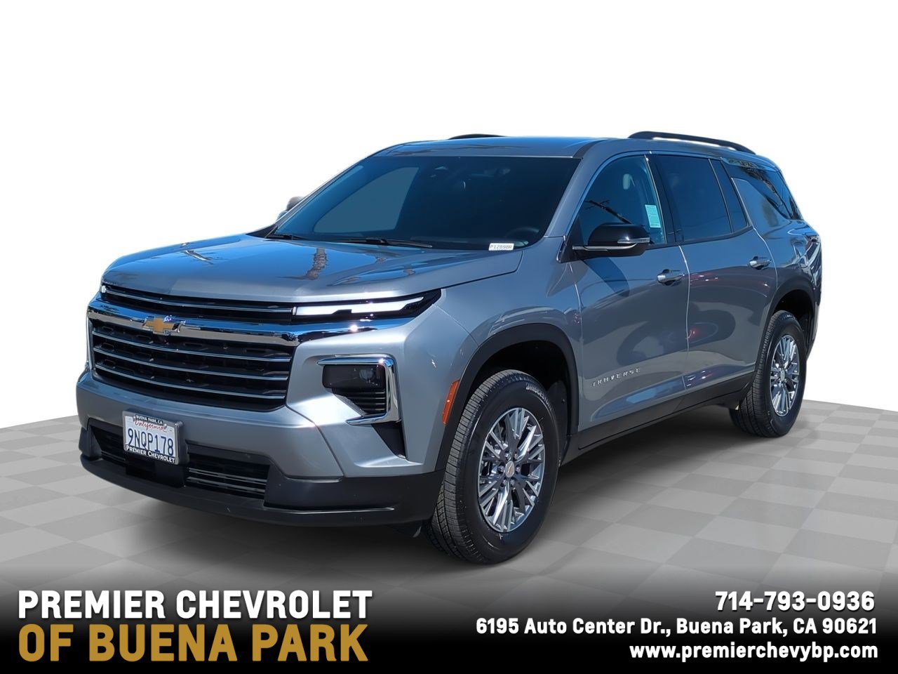Certified 2025 Chevrolet Traverse LT