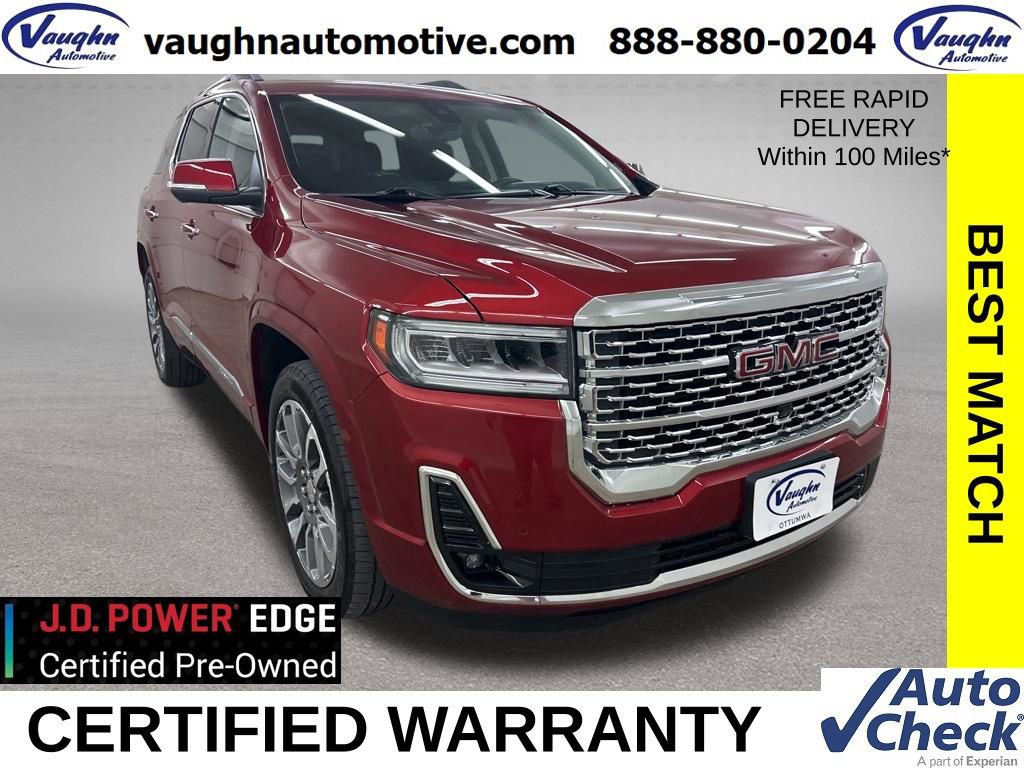 Used 2021 GMC Acadia Denali w/ Denali Ultimate Package AWD/4WD 360° Tour