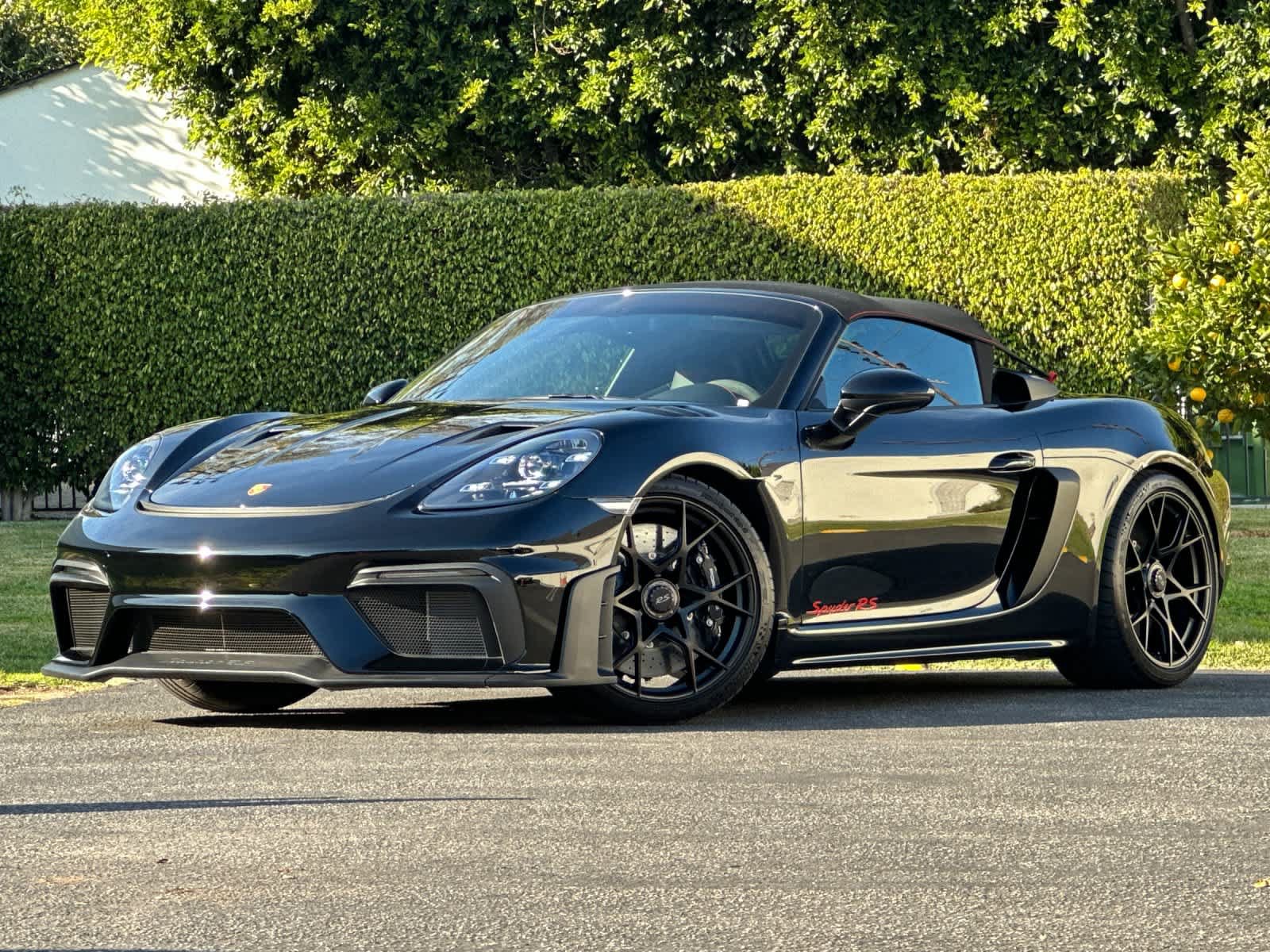 Certified 2025 Porsche 718 Boxster Spyder RS RWD image 1