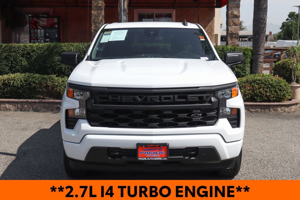 Used 2023 Chevrolet Silverado 1500 Custom w/ LPO, Dark Essentials Package RWD image 3
