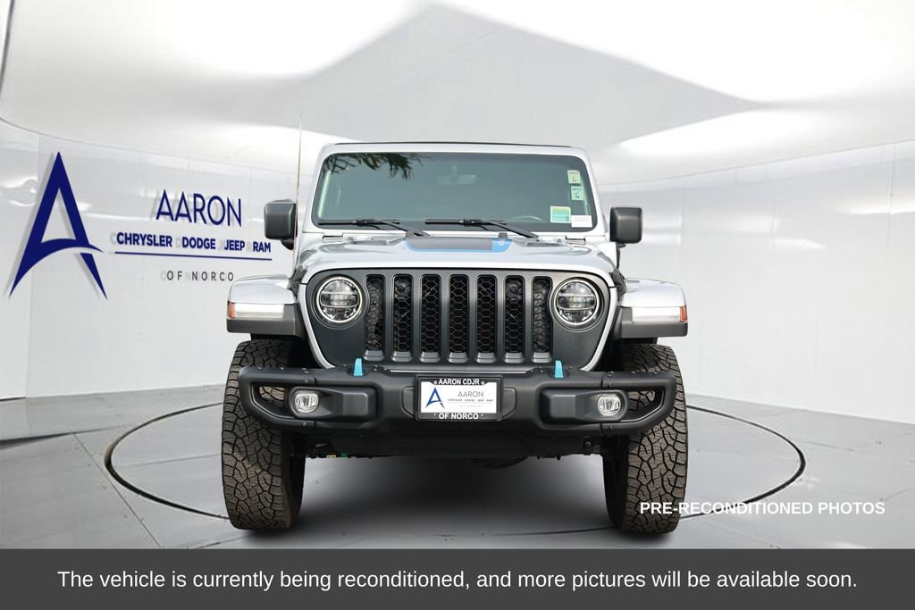 Used 2022 Jeep Wrangler Unlimited Rubicon 4xe w/ Steel Bumper Group image 4
