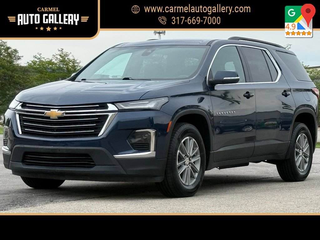 Used 2023 Chevrolet Traverse LT w/ Rear Camera Mirror Package AWD/4WD image 1