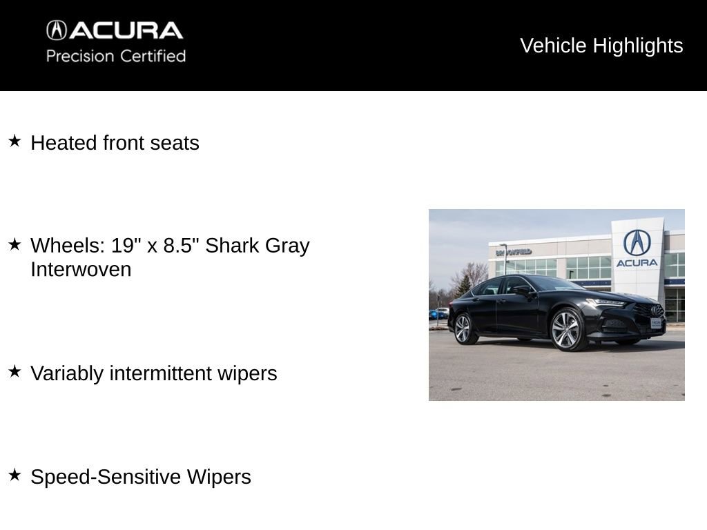 Certified 2025 Acura TLX Technology Package image 21