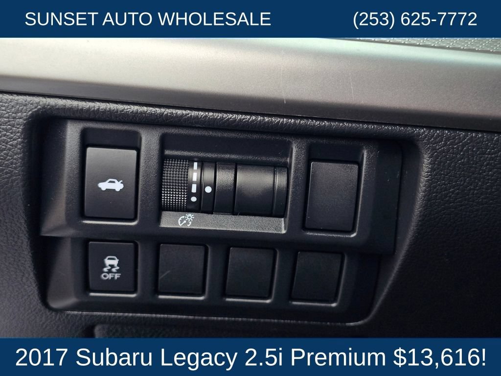 Used 2017 Subaru Legacy 2.5i Premium w/ Moonroof Package AWD/4WD image 28