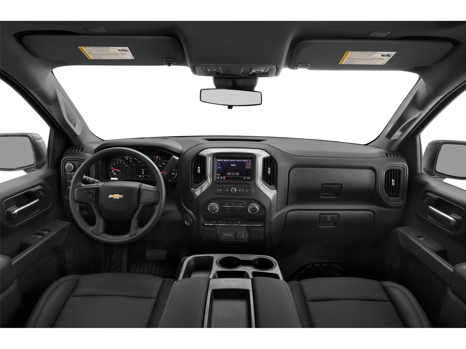 Used 2023 Chevrolet Silverado 1500 Custom w/ 2.7L Blackout Package AWD/4WD image 3