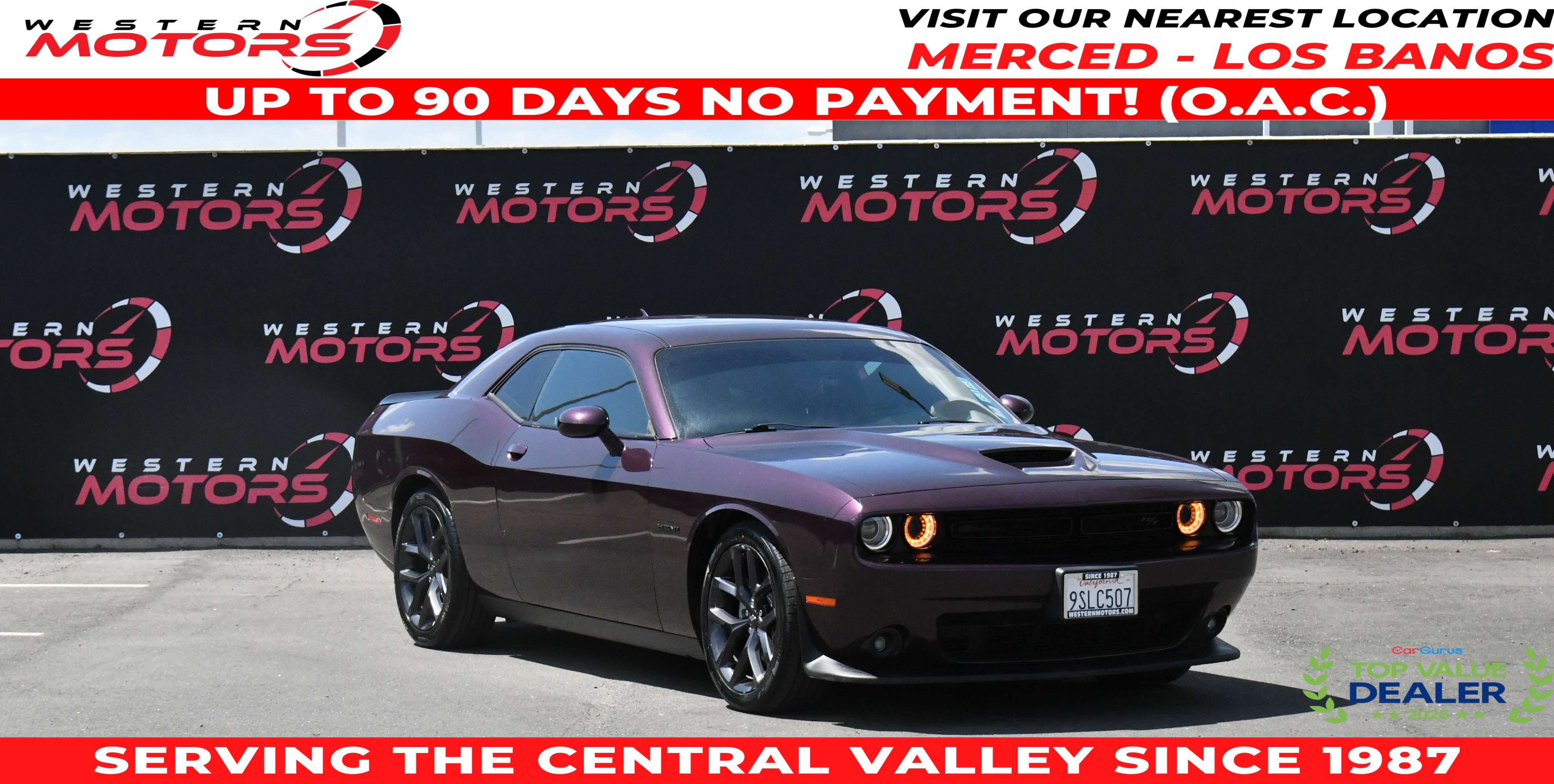 Used 2022 Dodge Challenger R/T w/ Plus Package RWD image 1