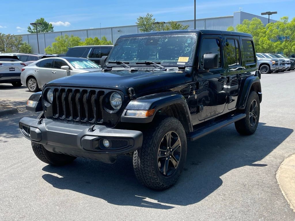 Used 2021 Jeep Wrangler Unlimited Sahara AWD/4WD image 3