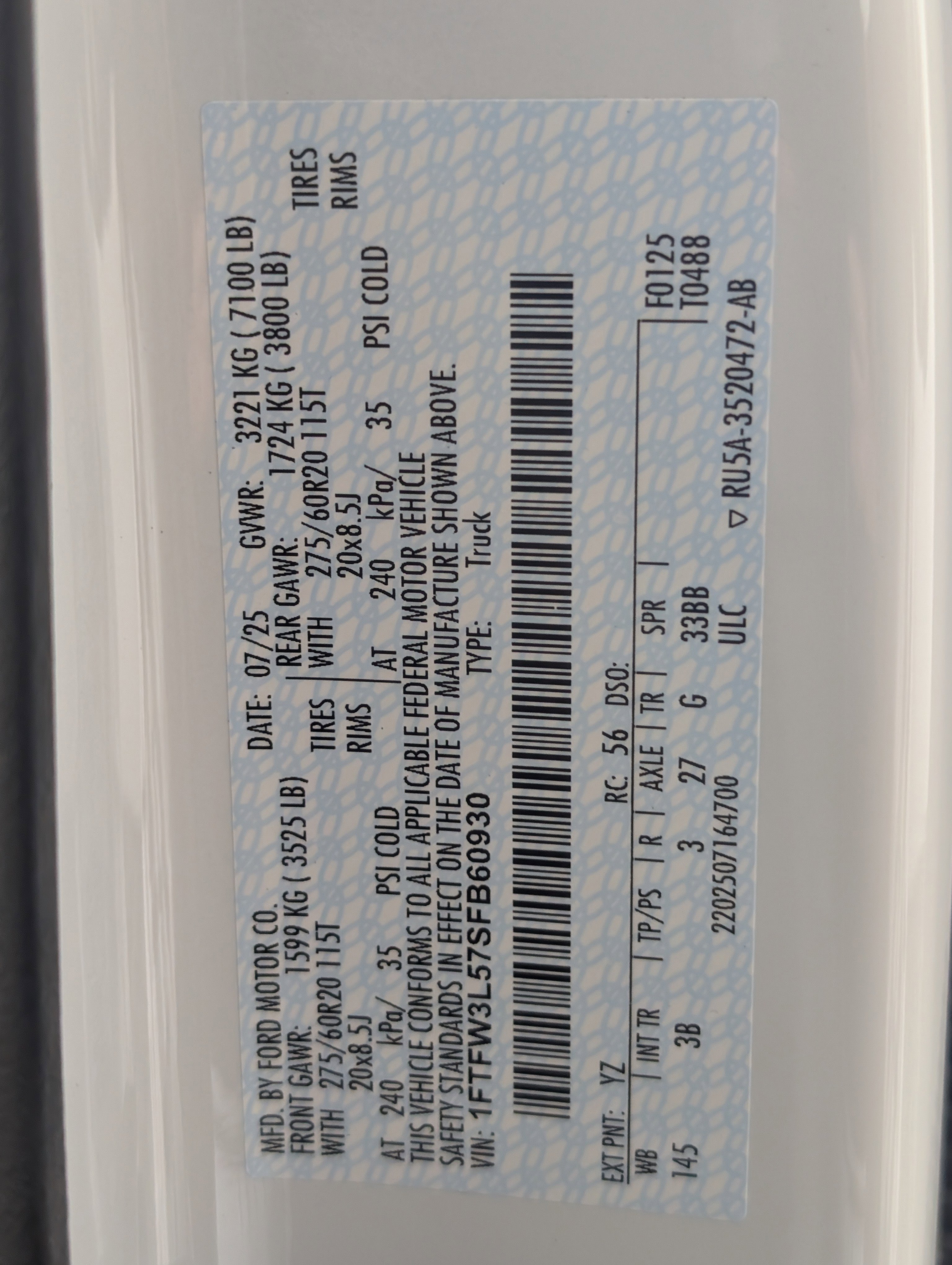 New 2025 Ford F150 XLT w/ Equipment Group 303A High image 20