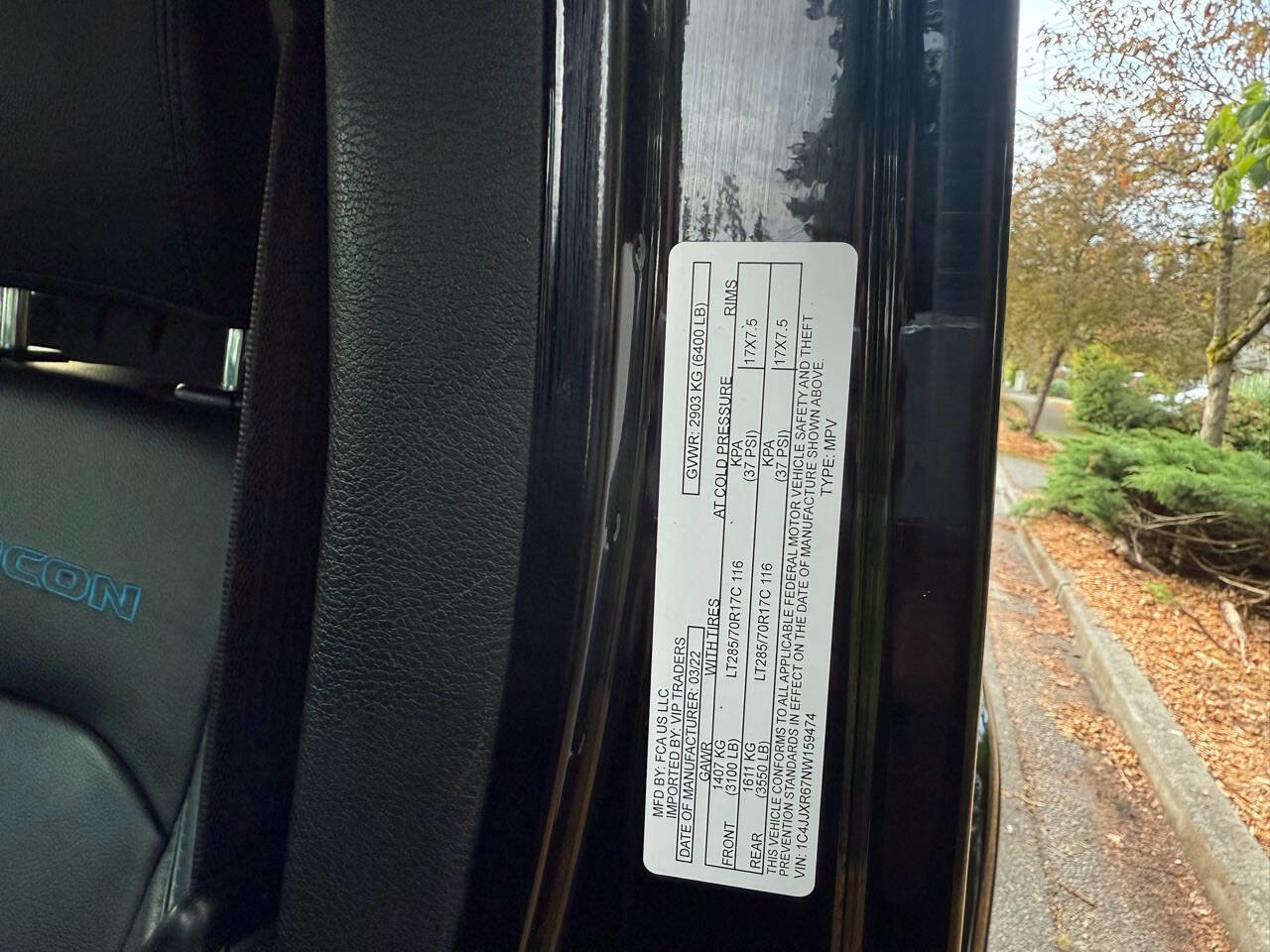 Used 2022 Jeep Wrangler Unlimited Rubicon 4xe w/ Cold Weather Group image 32