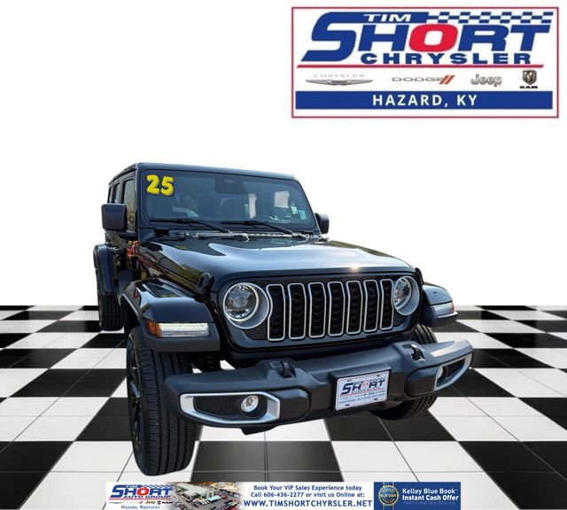 Used 2025 Jeep Wrangler Unlimited Sahara w/ Safety Group AWD/4WD image 1