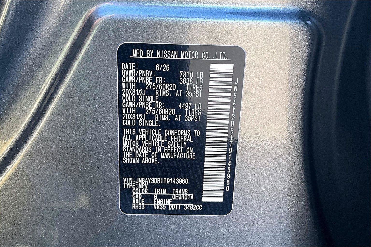 New 2026 Nissan Armada PRO-4X AWD/4WD image 9