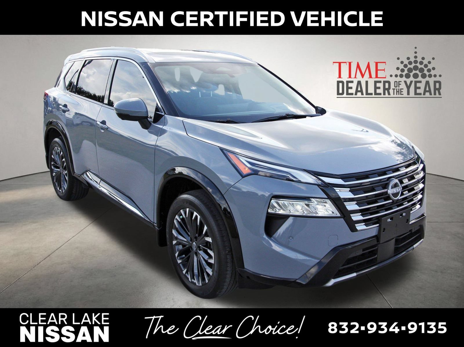 Certified 2025 Nissan Rogue Platinum w/ Tech Package FWD image 9