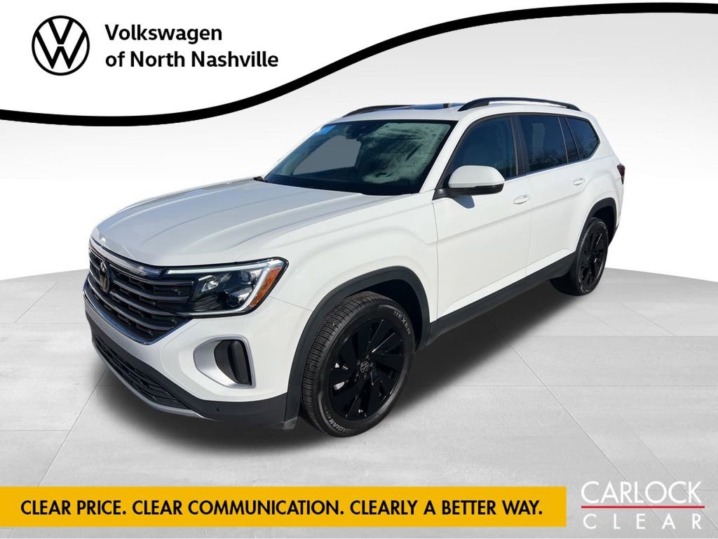 Used 2024 Volkswagen Atlas SE w/ Panoramic Sunroof Package