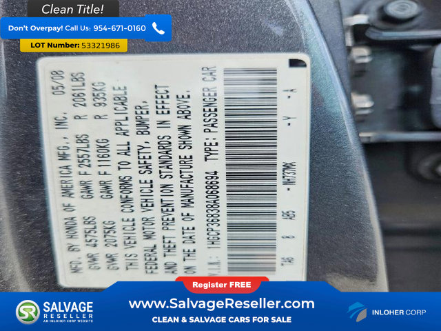 Used 2008 Honda Accord EX-L image 16