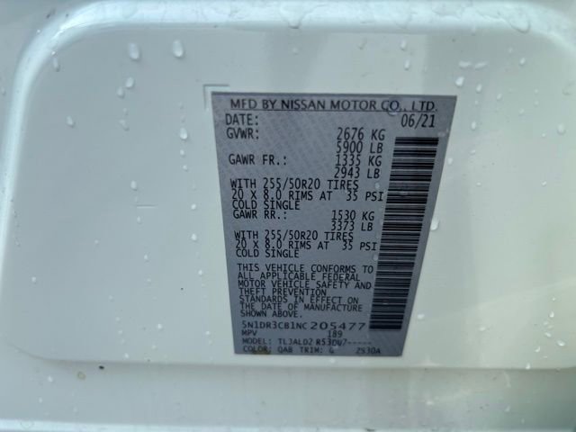 Used 2022 Nissan Pathfinder SL w/ SL Premium Package FWD image 10