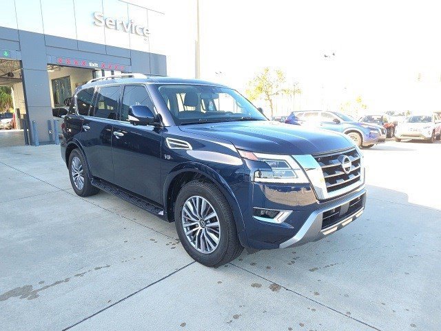 Used 2021 Nissan Armada SL w/ Captain's Chairs Package