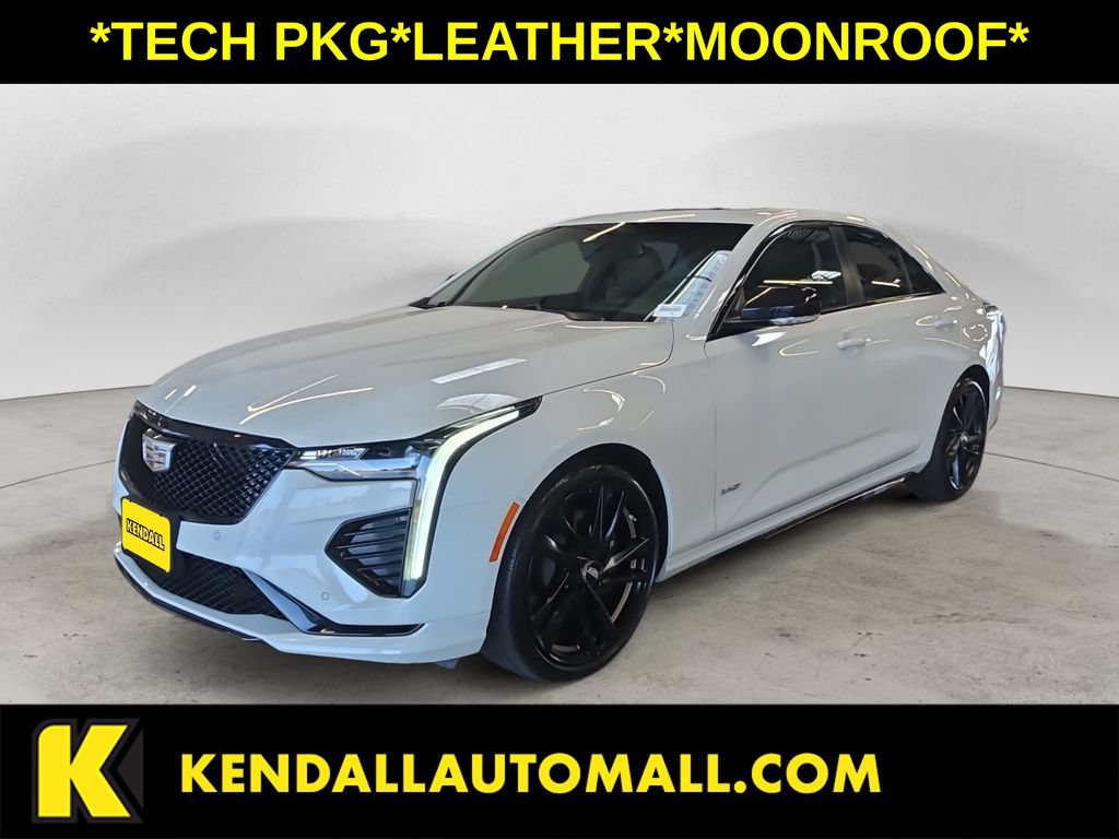 Used 2023 Cadillac CT4 V w/ LPO, Bronce Accent Package AWD/4WD image 1