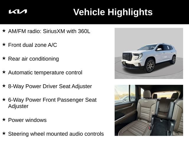 Used 2026 GMC Acadia Denali w/ Super Cruise Package AWD/4WD image 10