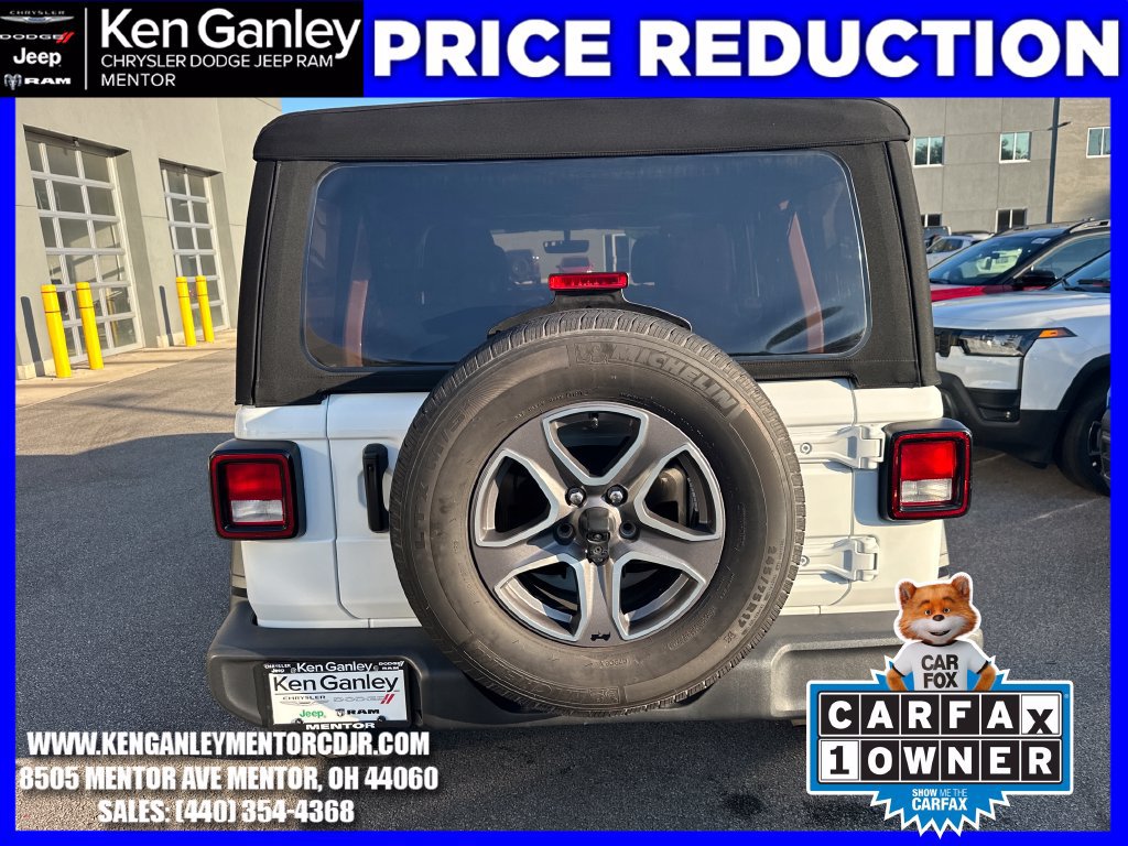 Certified 2023 Jeep Wrangler Unlimited Sport AWD/4WD image 9