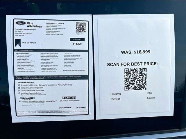 Used 2022 Chevrolet Equinox LT AWD/4WD image 40