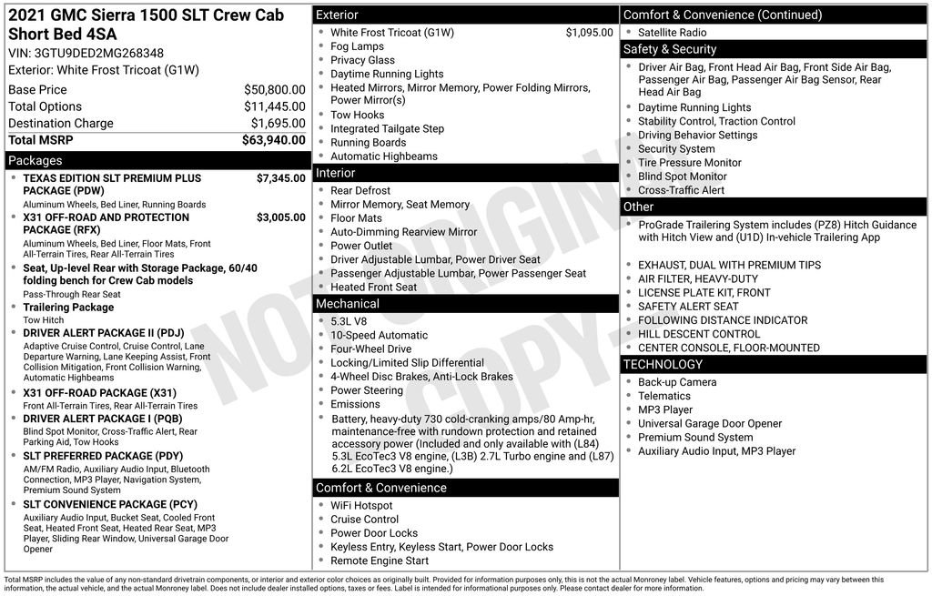 Used 2021 GMC Sierra 1500 SLT image 28