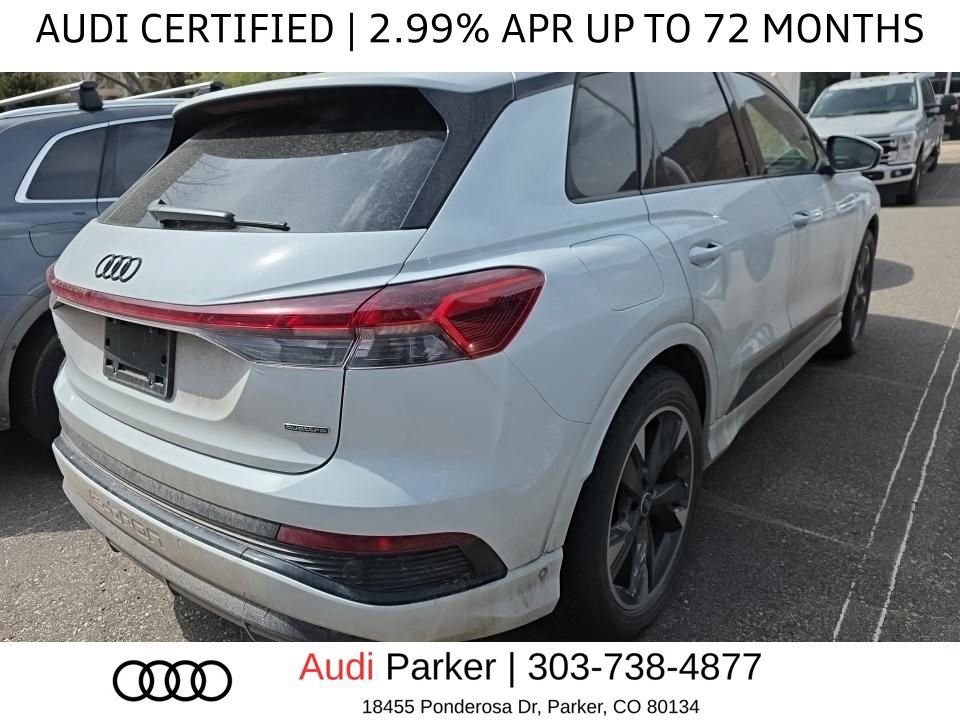 Used 2024 Audi Q4 e-tron Prestige w/ Black Optic Package image 3