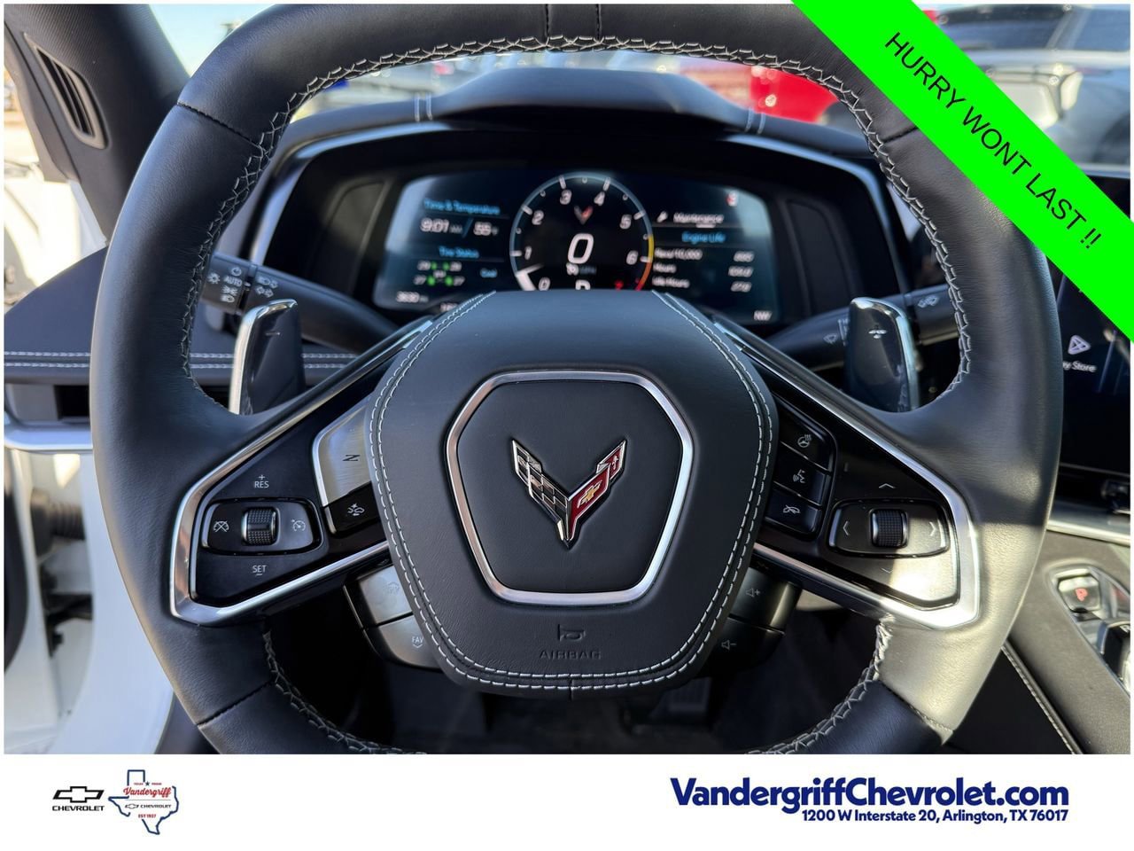 Used 2025 Chevrolet Corvette Stingray Preferred Conv w/ Z51 Performance Package RWD image 12