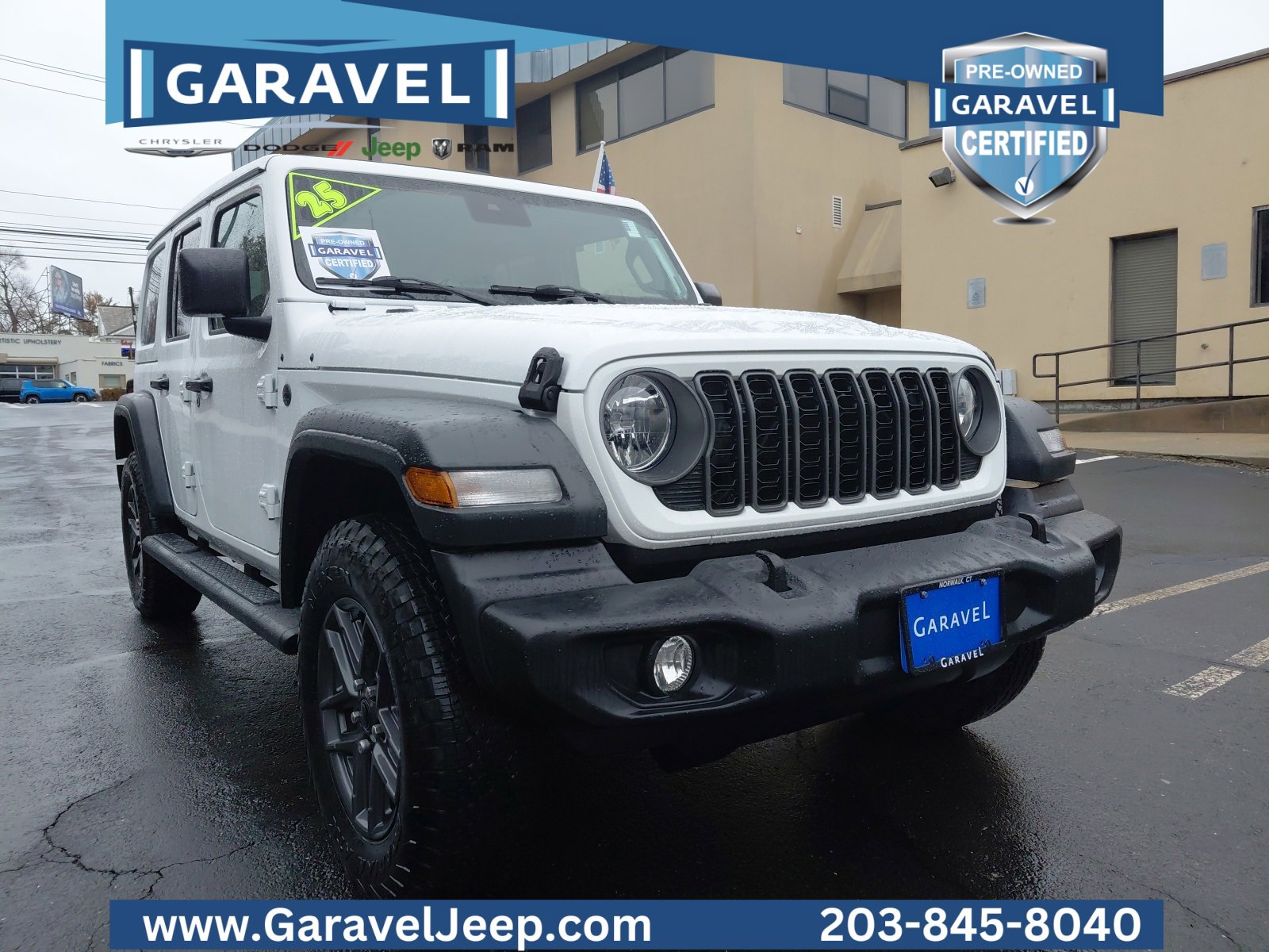 Used 2025 Jeep Wrangler Sport S image 1