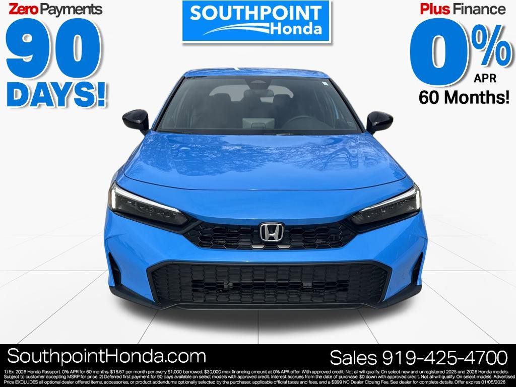 New 2026 Honda Civic Sport video 2