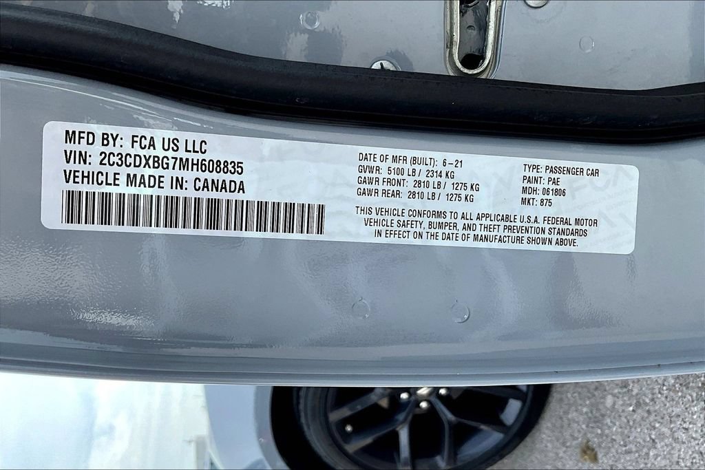 Used 2021 Dodge Charger SXT w/ Blacktop Package RWD image 35