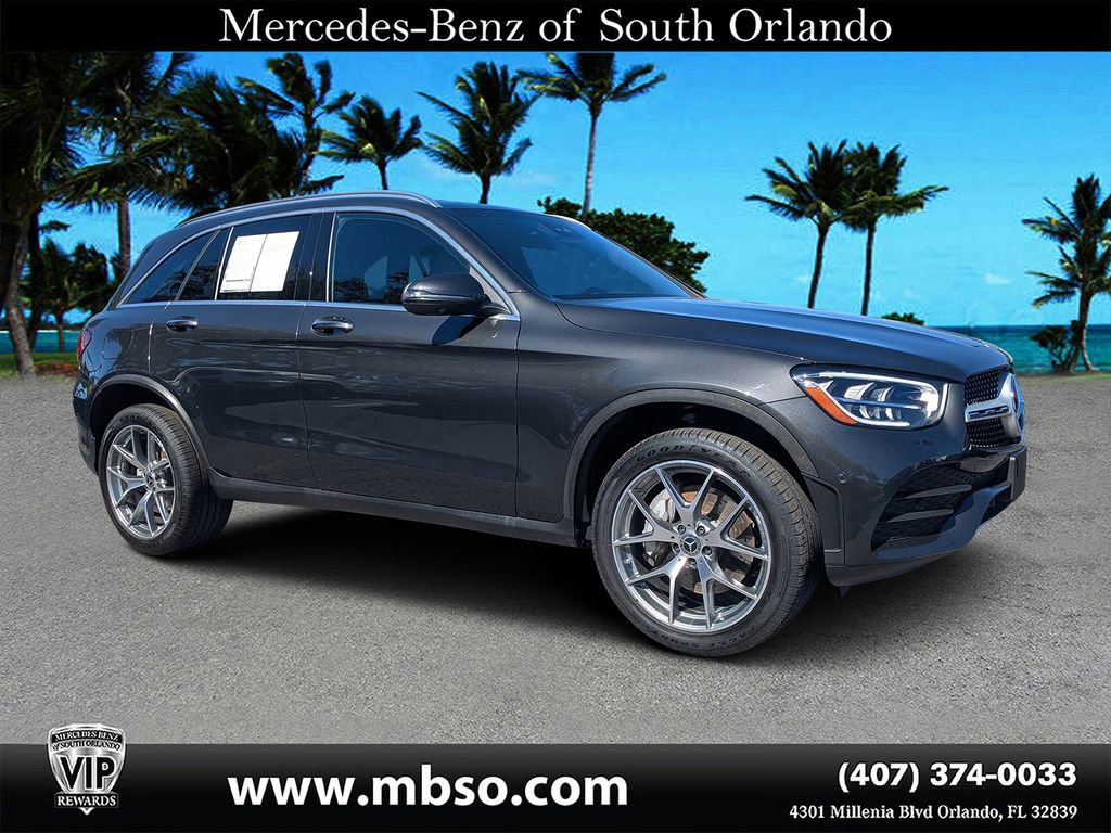 Certified 2022 Mercedes-Benz GLC 300 4MATIC w/ AMG Line image 1