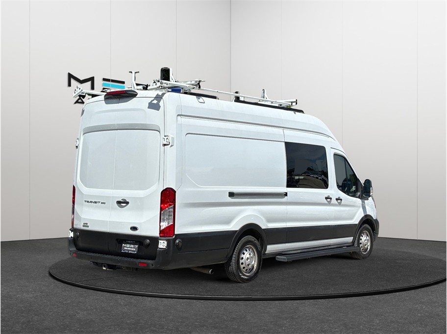 Used 2021 Ford Transit 350 148 High Roof Extended AWD w/ Interior Upgrade Package image 9