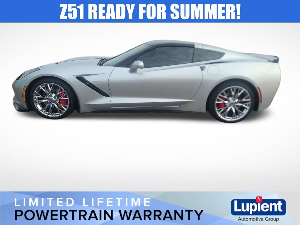 Used 2017 Chevrolet Corvette Stingray Coupe w/ LPO, Stingray Logo Package image 3