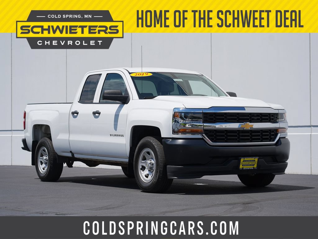 Certified 2019 Chevrolet Silverado 1500 W/T w/ WT Convenience Package RWD image 1