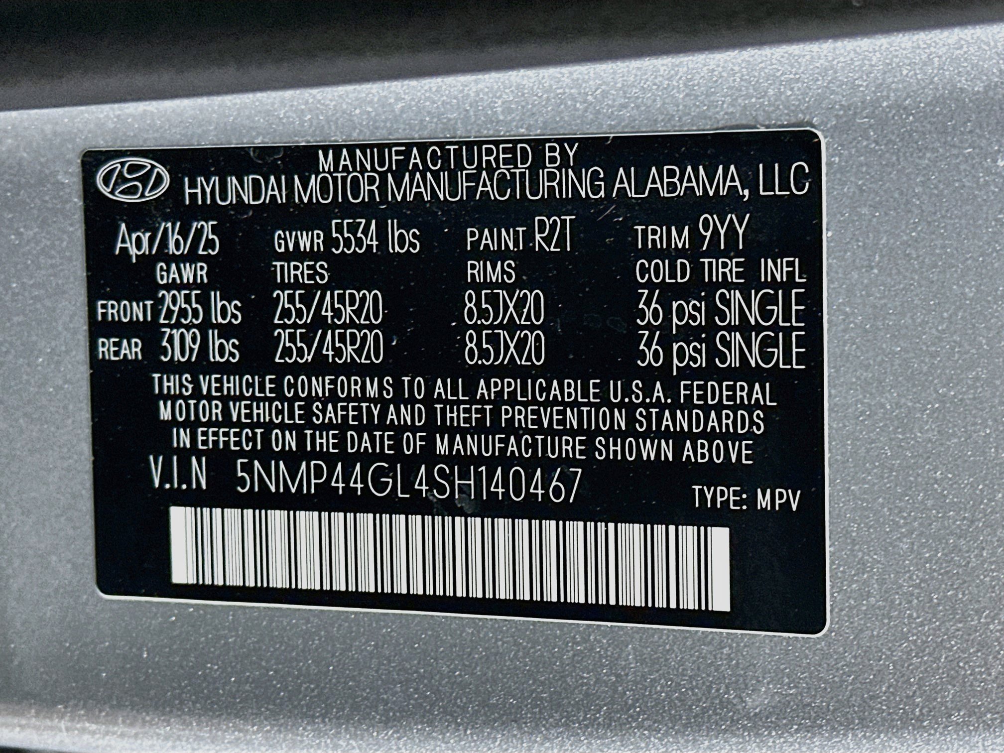 Used 2025 Hyundai Santa Fe Limited FWD image 12