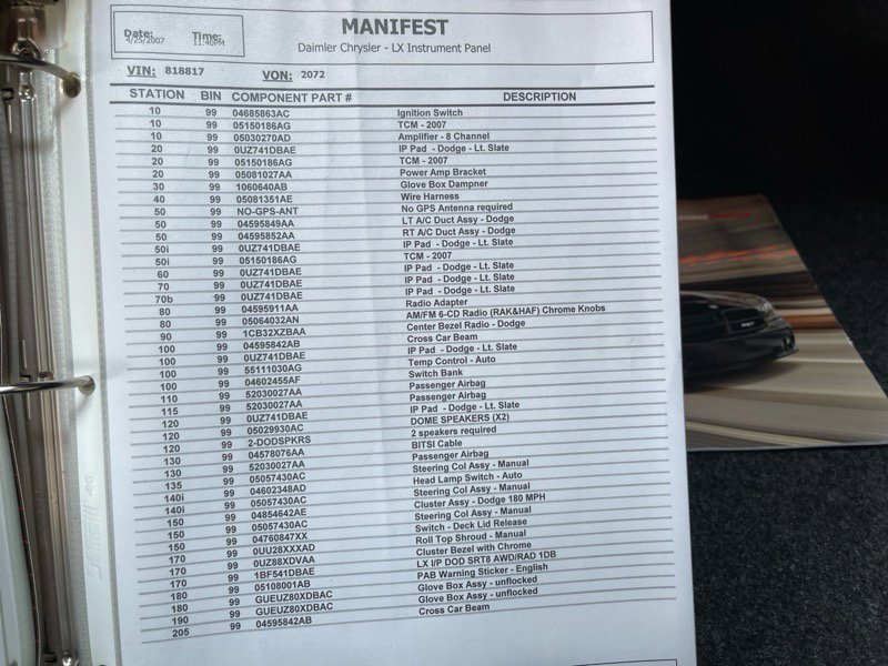 Used 2007 Dodge Charger SRT8 w/ SRT Option Group II image 56