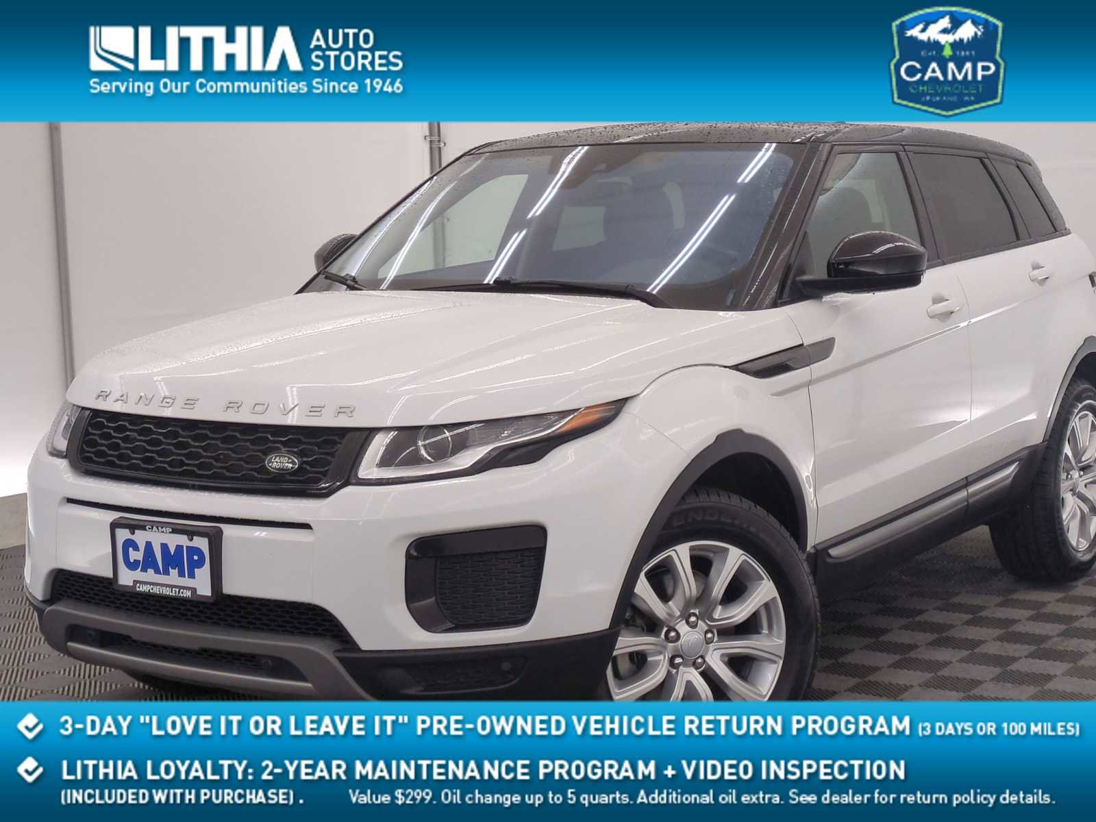 Used 2019 Land Rover Range Rover Evoque SE